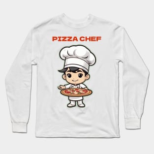 PIZZA CHEF Long Sleeve T-Shirt